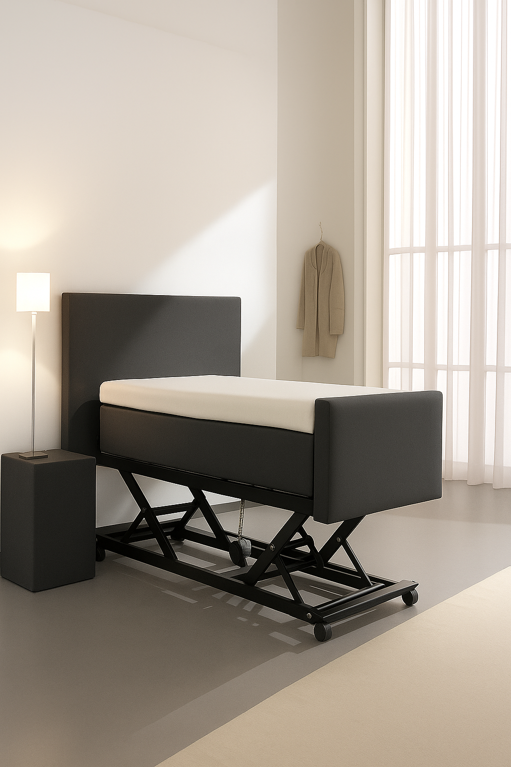 Hoog laag boxspring: de ultieme combinatie van luxe comfort en ergonomische zorg