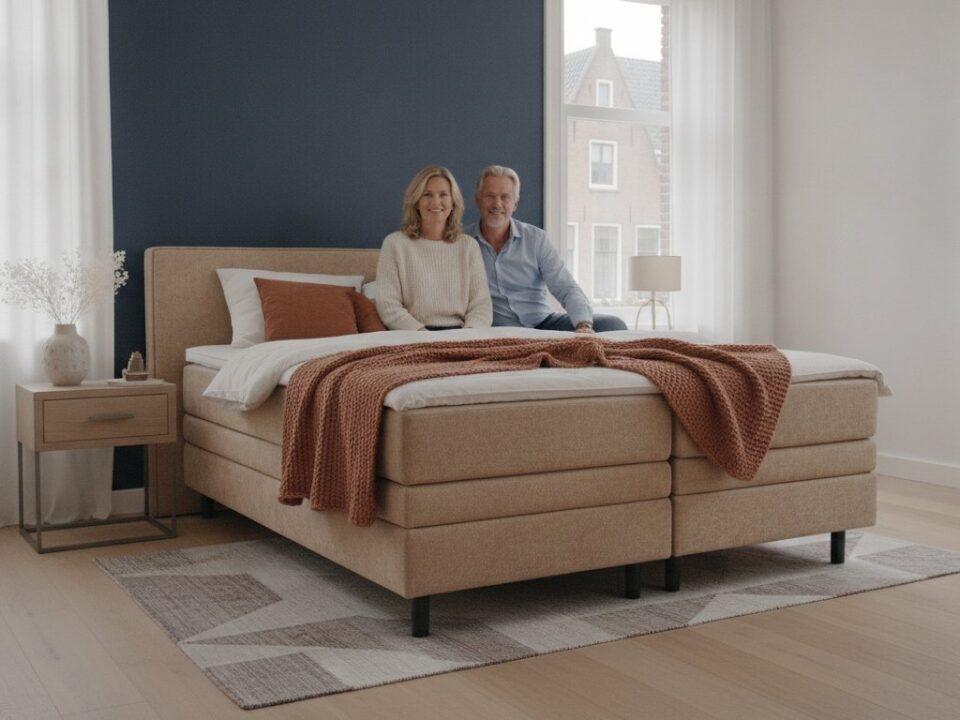Alles over de hoog laag boxspring 180x200: de ideale mix van ruimte en zorg