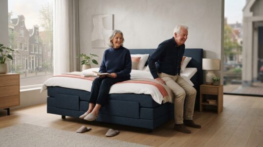 Bed met hoge instap voor senioren: zo kies je comfortabel