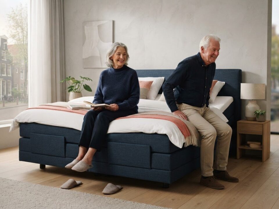 Bed met hoge instap voor senioren: zo kies je comfortabel