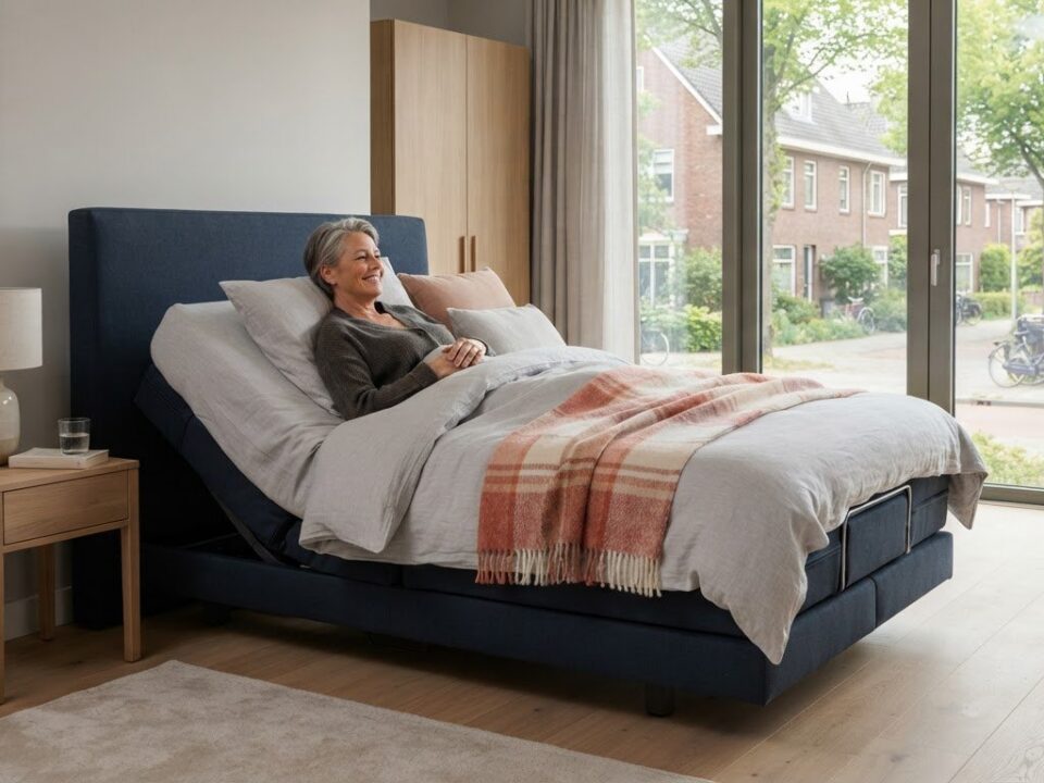 Bed voor herstel na een operatie thuis