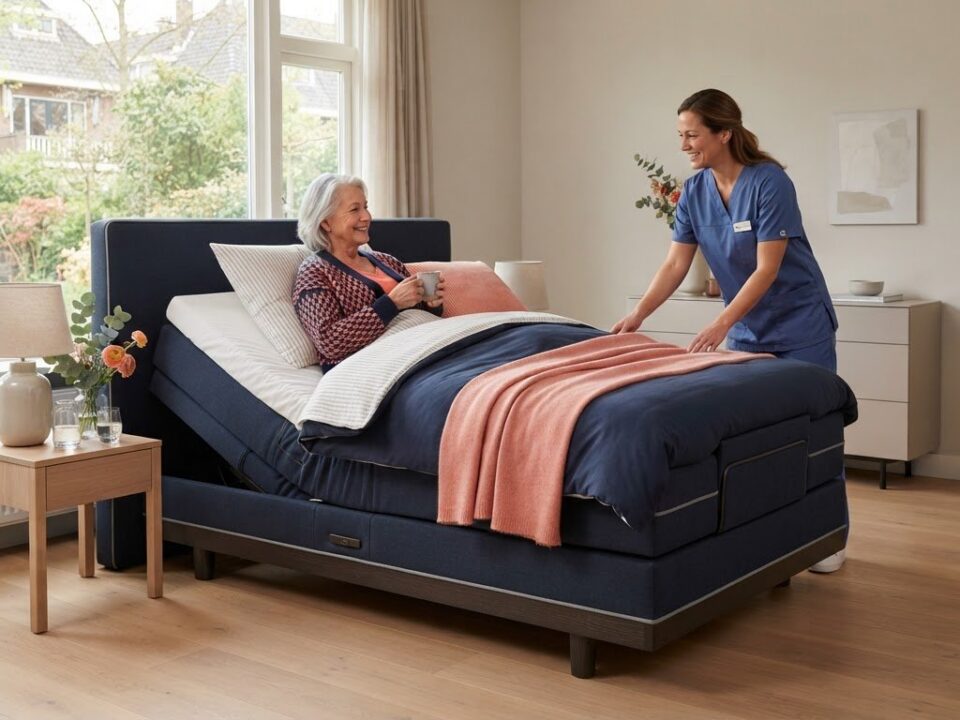 Boxspring voor thuisverpleging: zo kies je een bed dat past